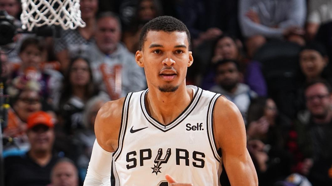 文班亞馬創下多項紀錄。(圖/翻攝自X@BleacherReport)