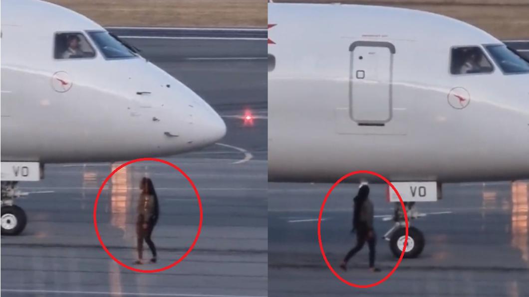 女錯過航班硬闖「飛機跑道」攔截!隔窗求讓登機 下場慘了