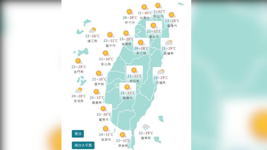 圖／中央氣象局
