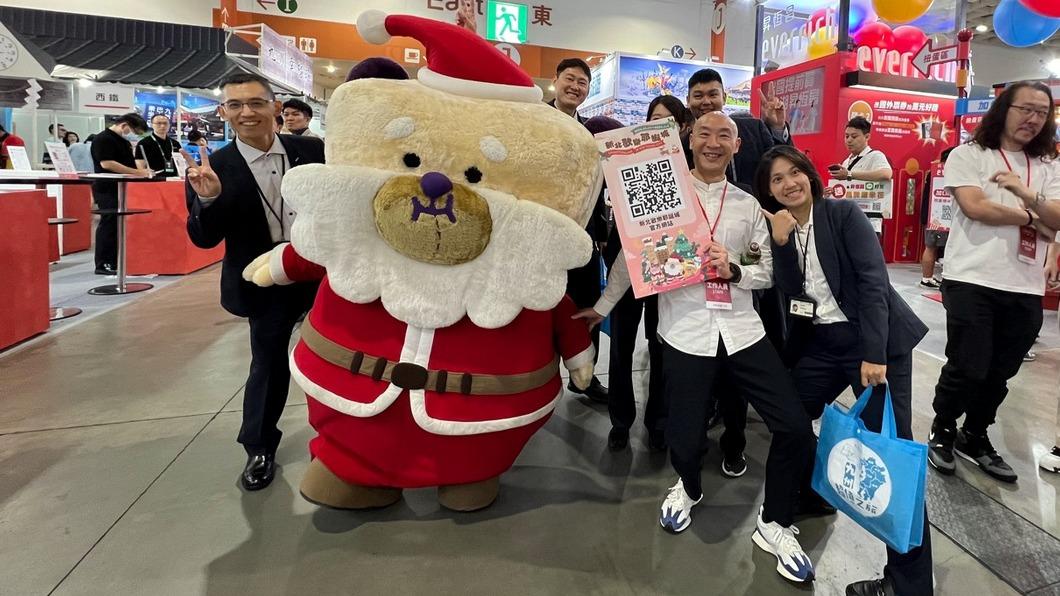 「桑塔熊」前進國際旅展 行銷新北歡樂耶誕城