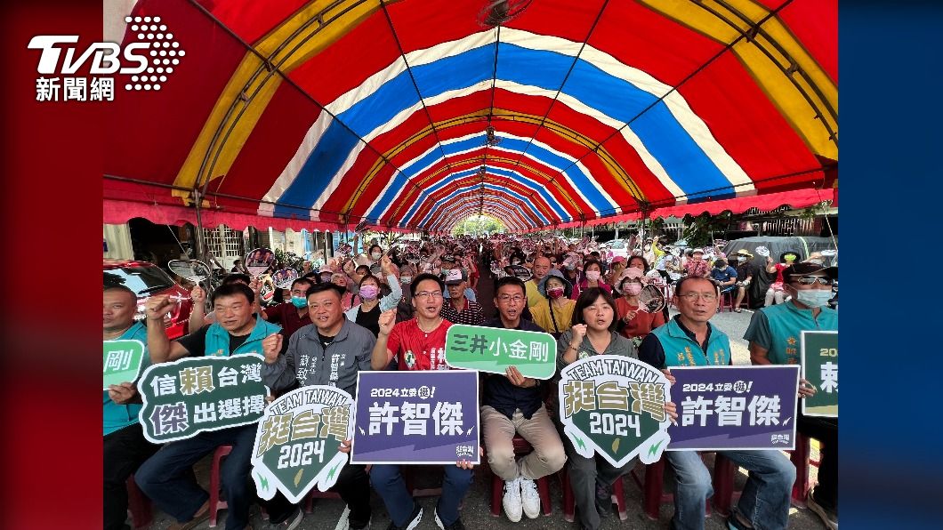 綠委許智傑拚4連霸打政績牌　藍營鍾易仲搶親子票