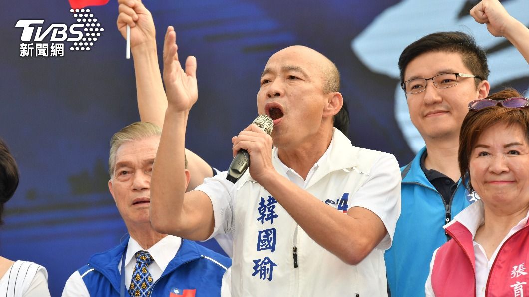怒譙賴清德打不開和平大門　韓國瑜站台喊：鑰匙在侯友宜手上