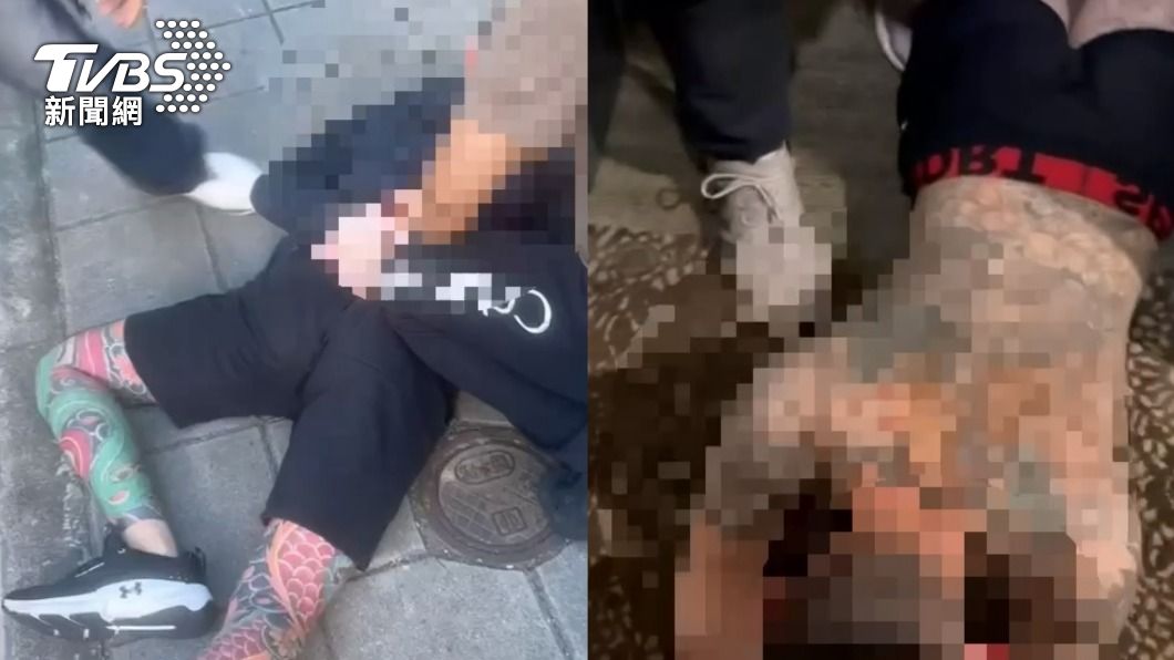 警方陸續逮捕黑衣人。（圖／TVBS）