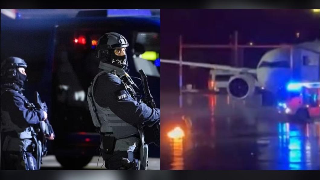 疑搶監護權!爸挾持4歲女闖德漢堡機場開槍 航班全面停飛