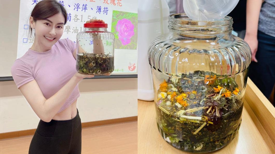 夏米雅分享回春水秘方，更分送給女學員們使用。（圖／奇蹟製造提供）