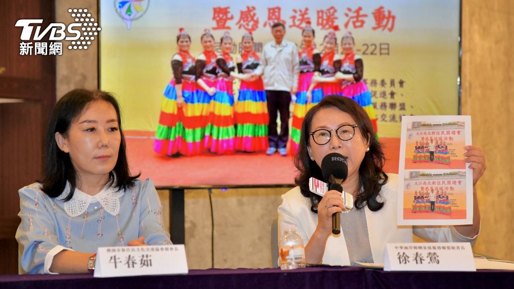 徐春鶯說自己已經把台灣當作家了。(圖/胡瑞麟攝)