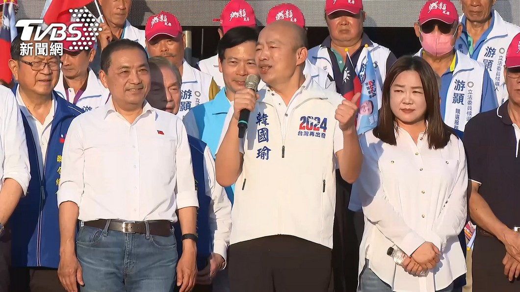 韓國瑜表態挺全民調。(圖/TVBS資料畫面)