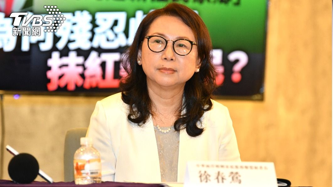 徐春鶯為新住民發聲。(圖/胡瑞麒攝)