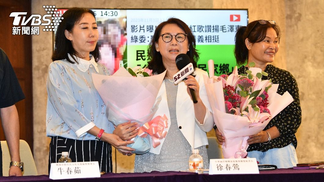 徐春鶯強調自己若進立院絕對會遵守憲法及民眾黨的紀律。（圖／胡瑞麒攝）