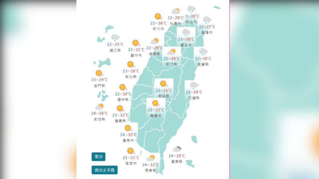圖／中央氣象局