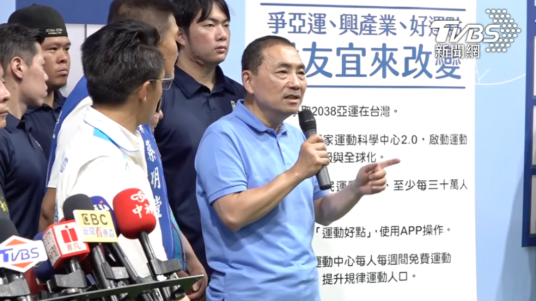 侯友宜嗆賴清德:台獨工作者讓台灣快沈船、人民被淹沒