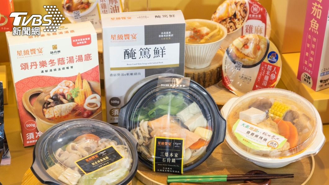 7-ELEVEN與星級飯店、米其林名店攜手合作推出多款鍋物。(圖/業者提供)