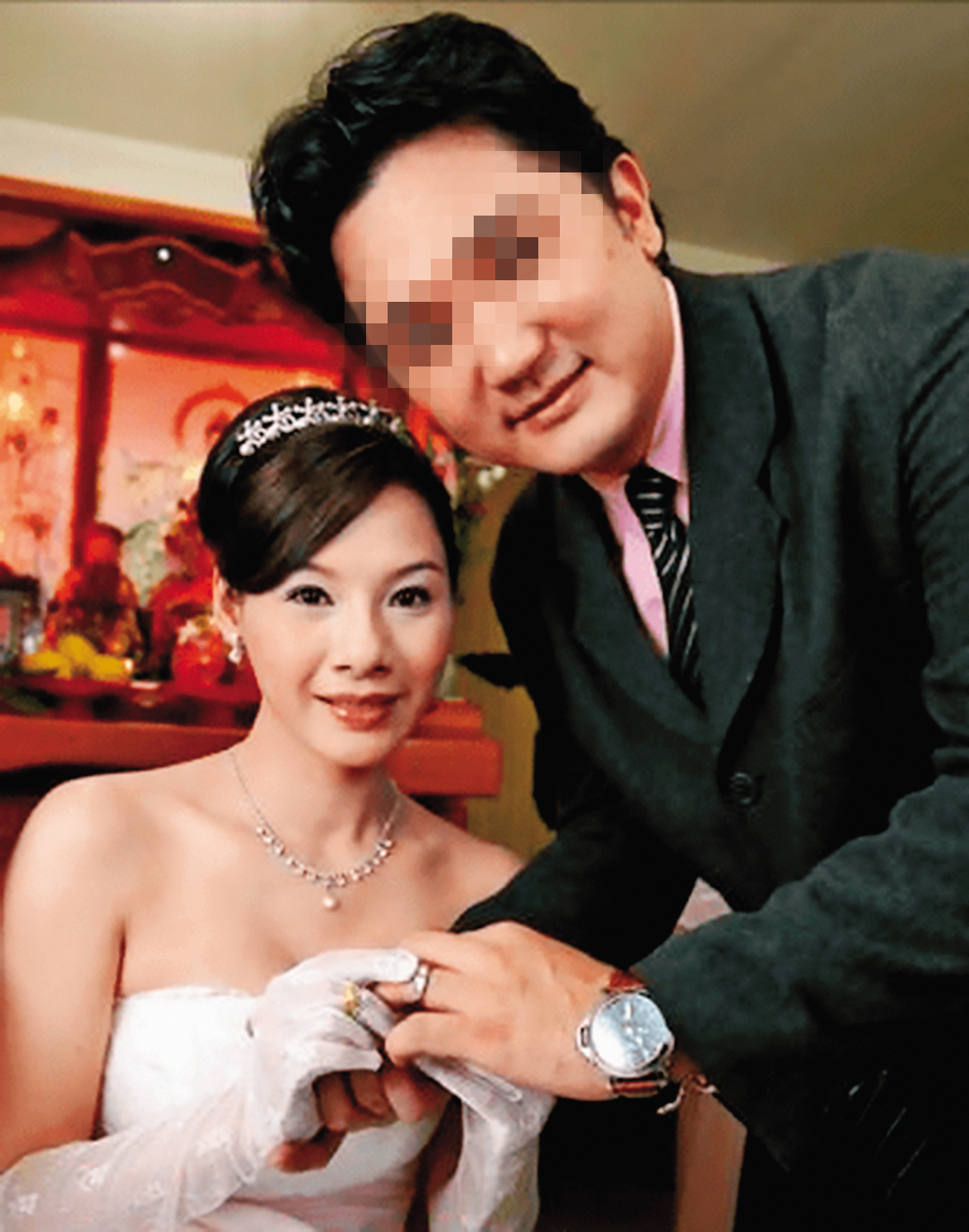 陳柏渝2008年曾婚嫁成衣商張嘉麟,兩人育有1子1女,但在2016年離婚。(圖/翻攝自搜狐)
