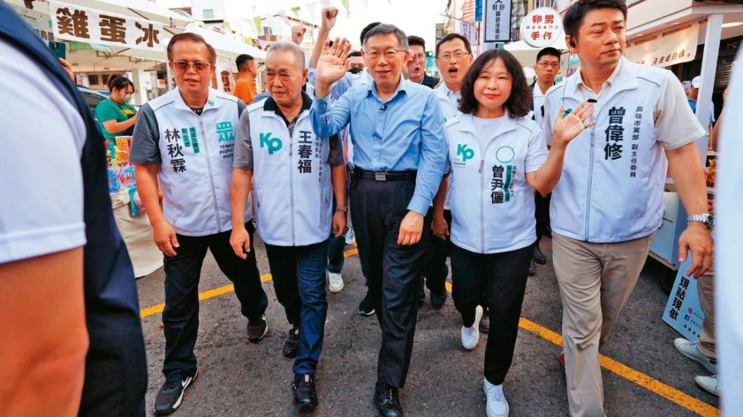 2024勝選關鍵!民眾黨內部數據曝 「郭董8%」成柯營大補丸