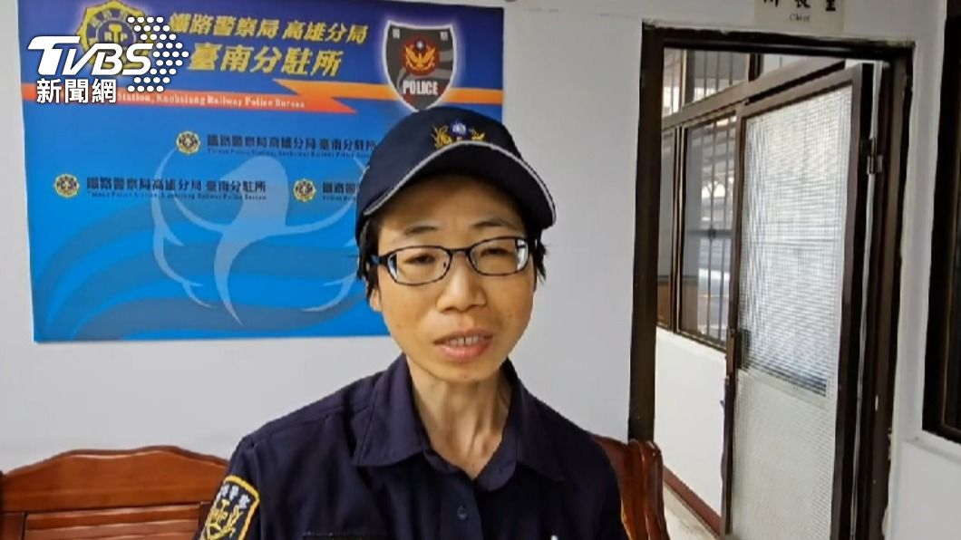 臺南所所長余佳臻回應。(圖/TVBS)