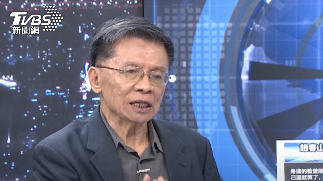 沈富雄贊同吳子嘉說法,藍白不合柯文哲會敗得很難看。(圖/TVBS)