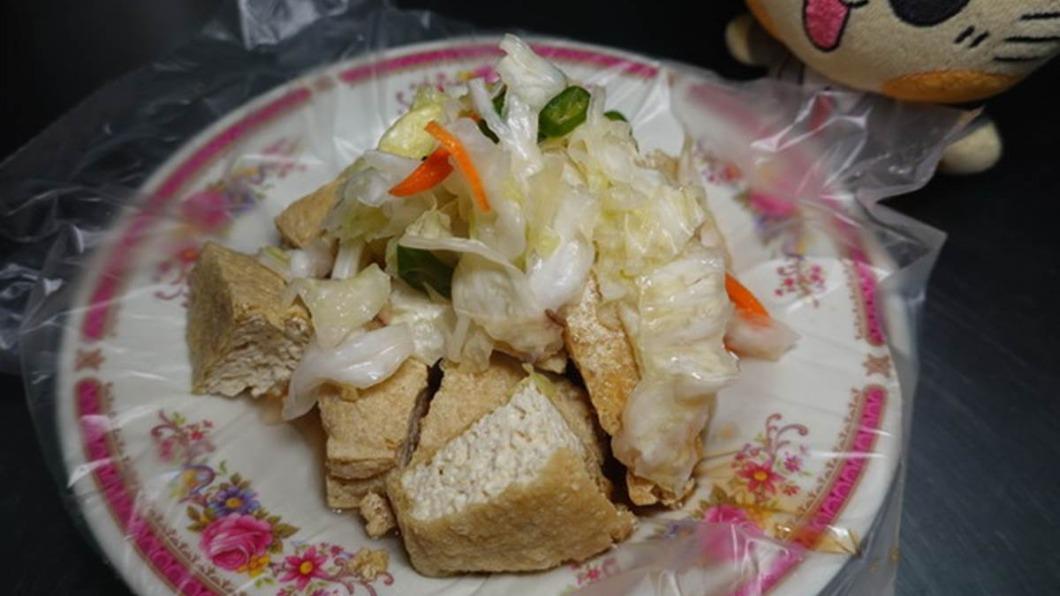 位於黃石市場的30年老店臭豆腐。(圖/貓大爺部落格提供)