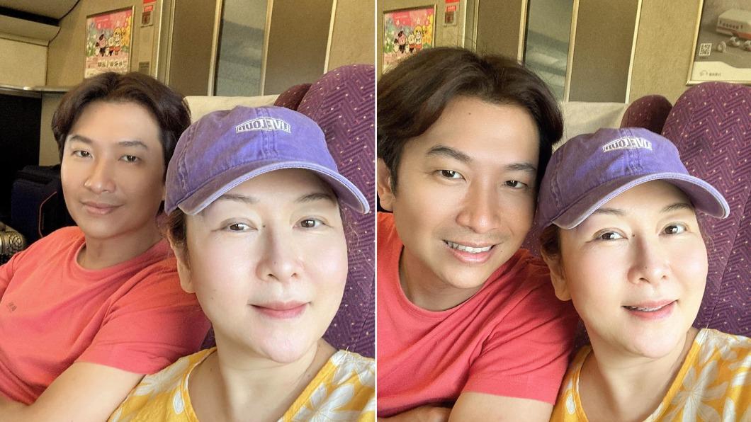 張秀卿老公王國贊被指像蔡昌憲。(圖/翻攝自張秀卿臉書)