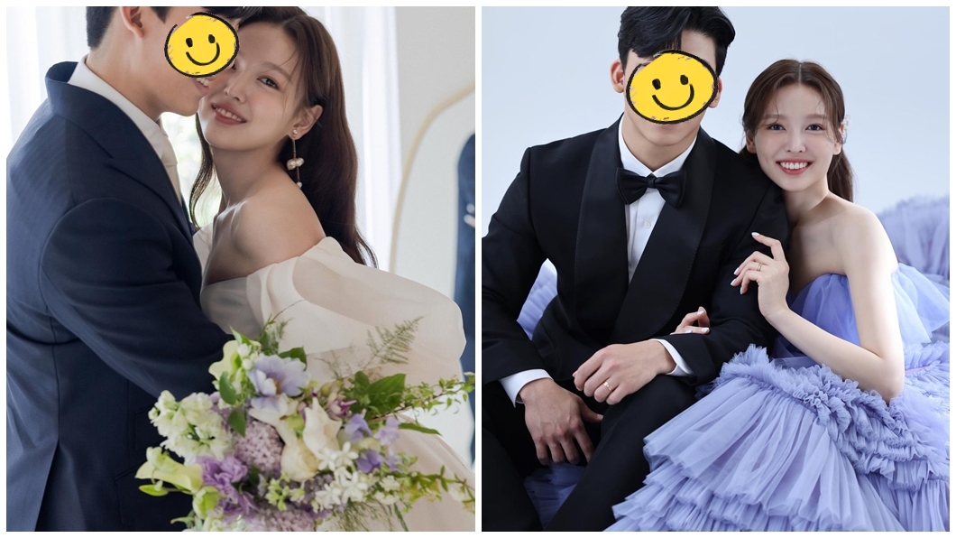 金妍貞曬出婚紗照。(圖/翻攝金妍貞IG)