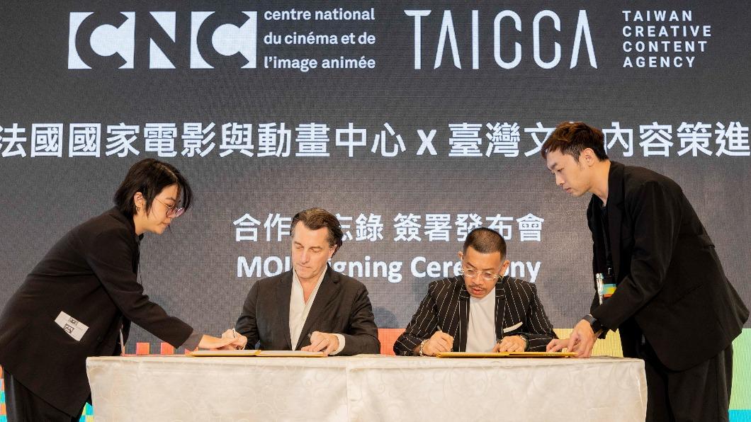邁向國際!文策院與法國國家電影與動畫中心簽署「合作意向書」