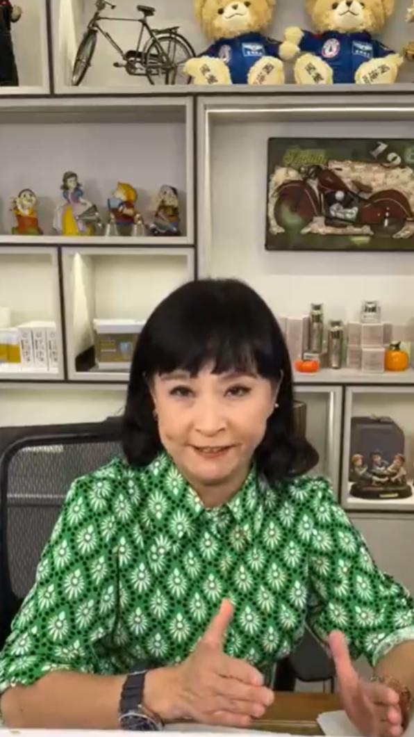 馬妞透露曾在拍戲時熱衰竭,險些走掉。(圖/翻攝自馬妞臉書)
