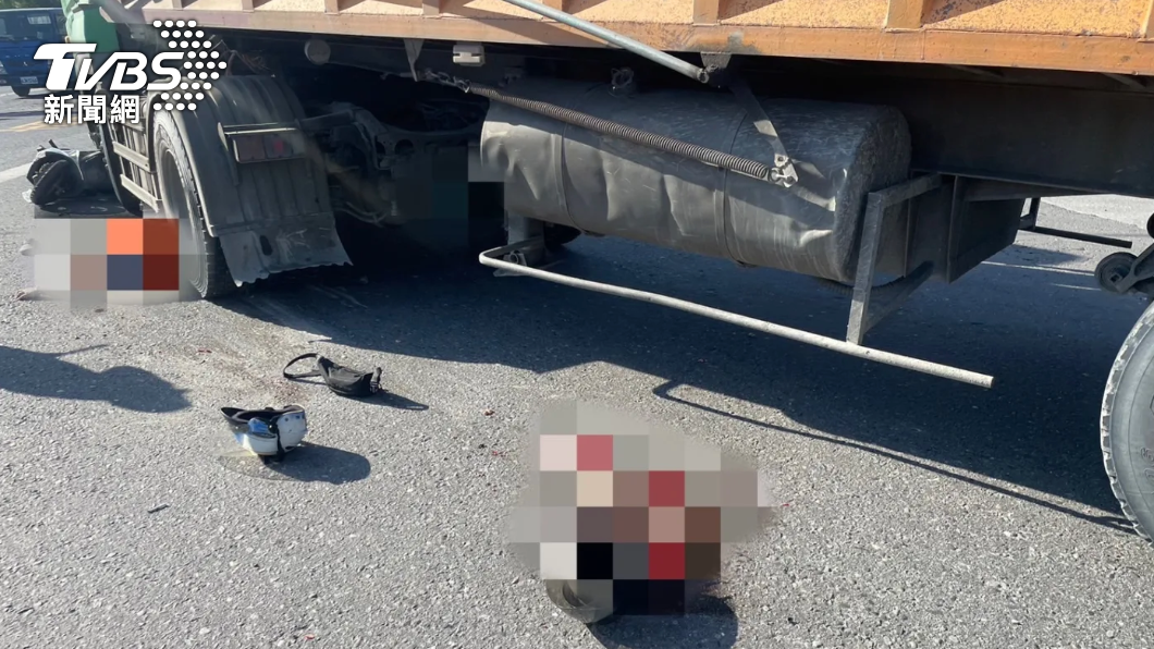 宜蘭砂石車右轉「輾過雙載機車」!情侶上班途中共赴黃泉