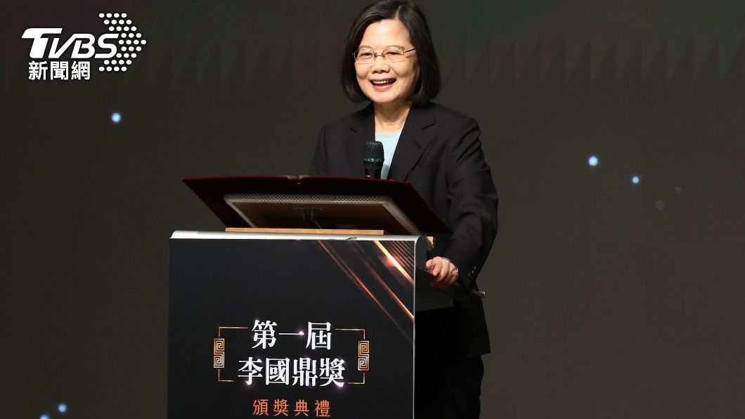 蔡英文肯定張忠謀貢獻　協助台灣走向世界