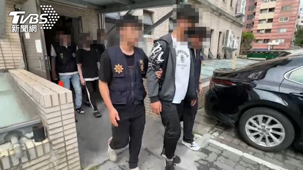 田男等人被逮捕歸案。（圖／TVBS）