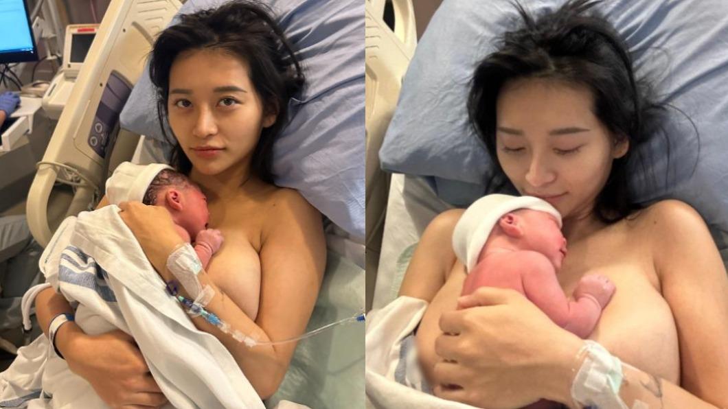 獨/祈錦鈅自然產曬「地表最兇」母女照 女兒超甜小名曝光