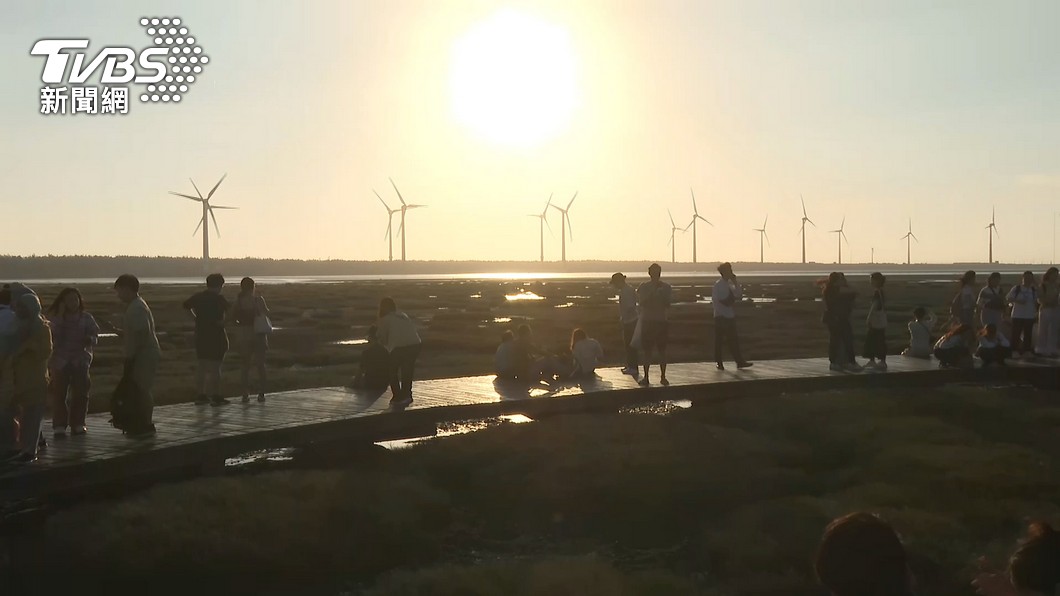 知名景點高美濕地也淪影片激戰地點。(示意圖,與事件無關/TVBS資料畫面)