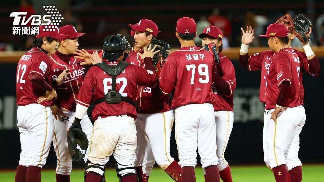 台灣大賽第5戰，桃猿大勝味全龍聽牌。（圖／中央社）