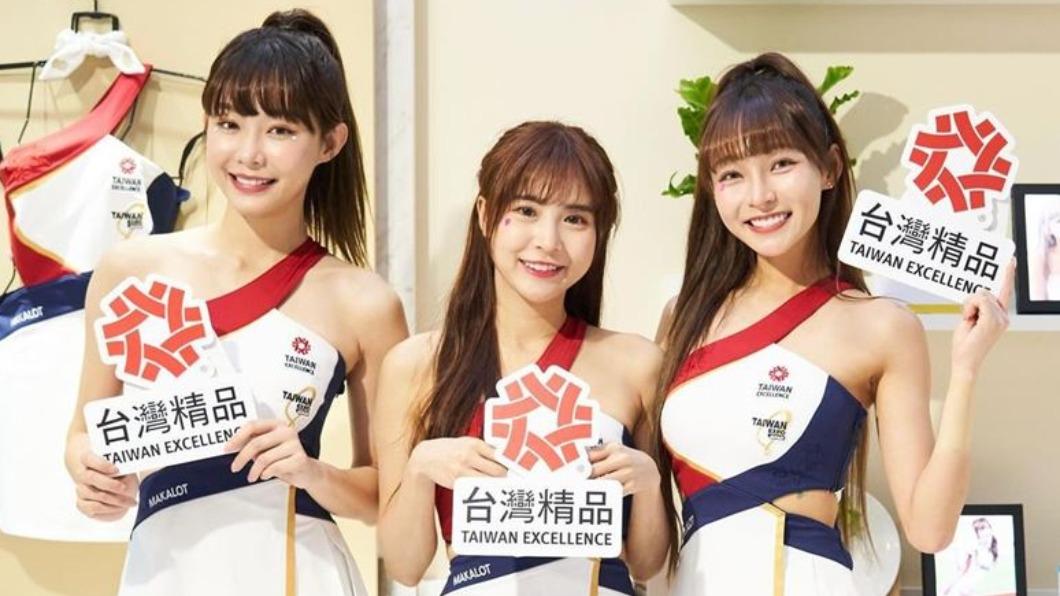 孟潔(中間)和林襄赴日工作有趣互動曝光。(圖/翻攝自taiwanexcellence_jp IG)