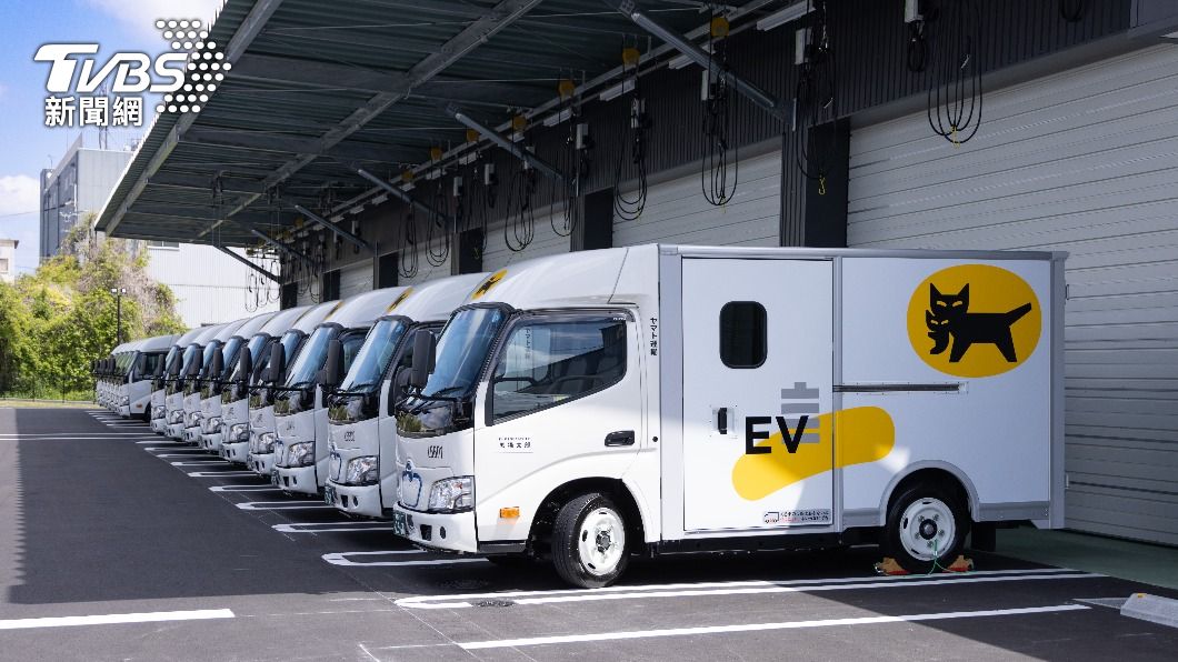 日本黑貓宅急便規劃導入電動物流車。（圖／日本黑貓宅急便提供）