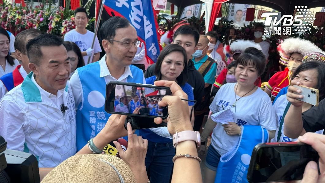 朱立倫讚李全教正義的好朋友 站台力挺喊對抗鴨霸民進黨