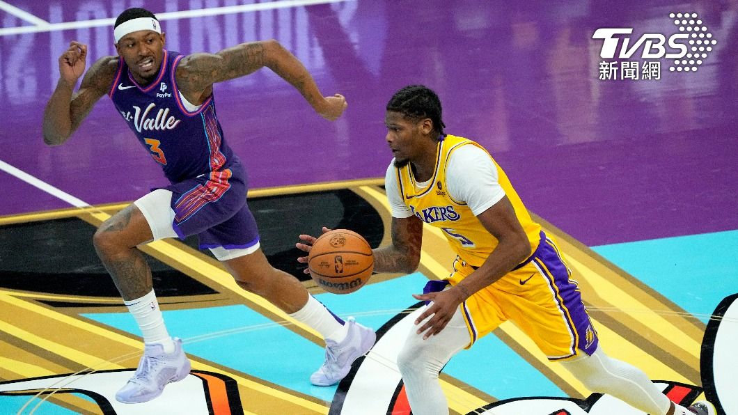NBA/替補變先發瑞迪許三分球建功 湖人擊敗太陽客場首勝