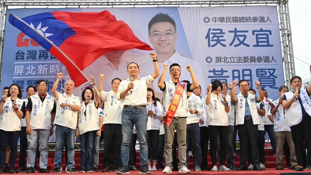 侯友宜輔選火力猛 開嗆民進黨「歪哥、豬哥、癩哥一堆」