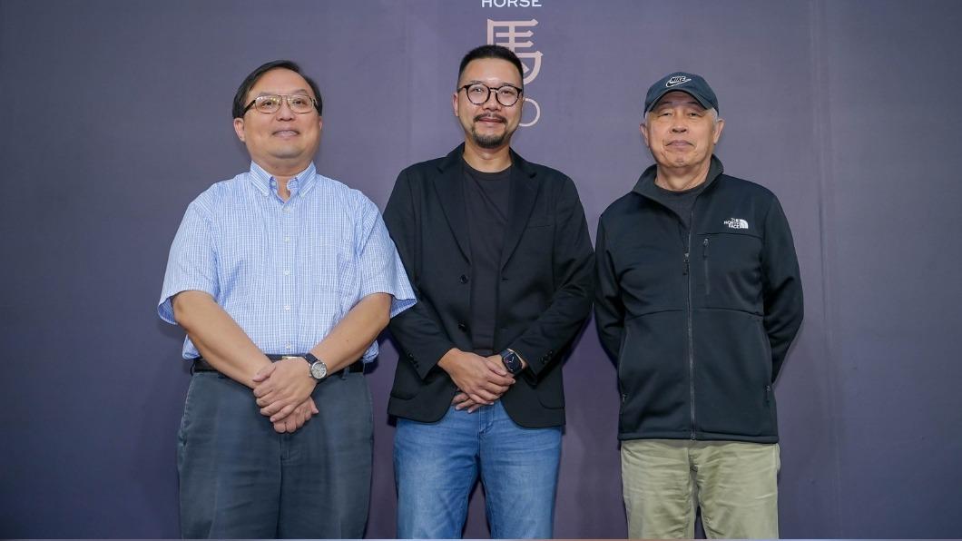 左起《少男少女》兼製唐在揚、導演許立達、金馬得主杜篤之。(圖/金馬執委會提供)