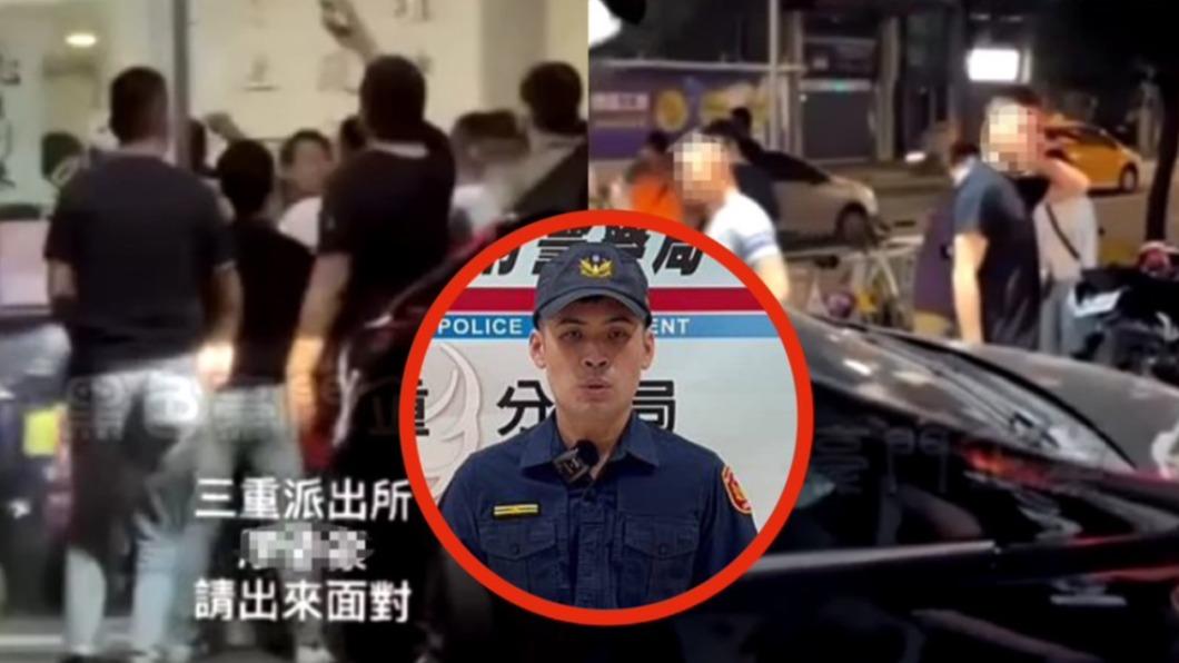 警察還黑道?三重派出所被包圍 內鬼所長竟想幫黑衣人送宵夜