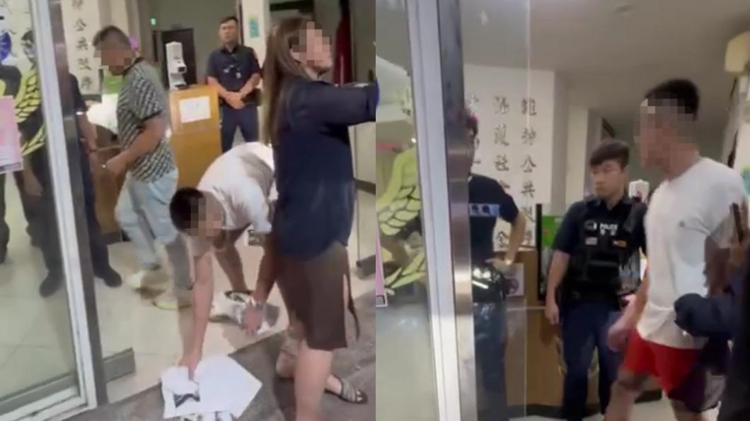 翁姓角頭大哥不滿遭警方保護管束,撂20多名親友和小弟包圍派出所。