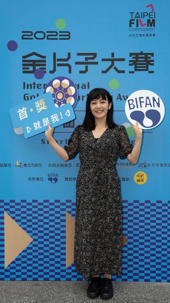 《願悲傷不再與你同在》女主角日本演員田中美晴。(圖/台北市電影委員會提供)