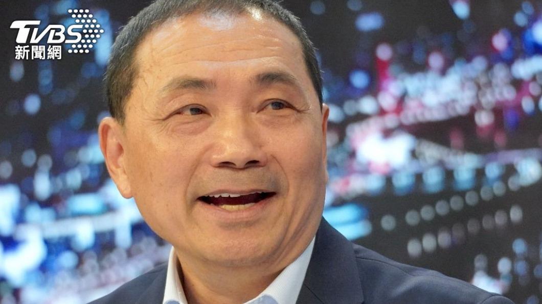 國民黨總統參選人侯友宜。（圖／區國強攝） 