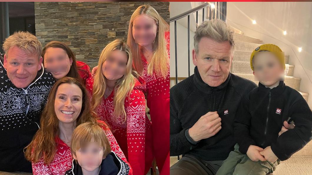 Gordon Ramsay一家人感情融洽。(圖/翻攝自Gordon Ramsay 臉書)