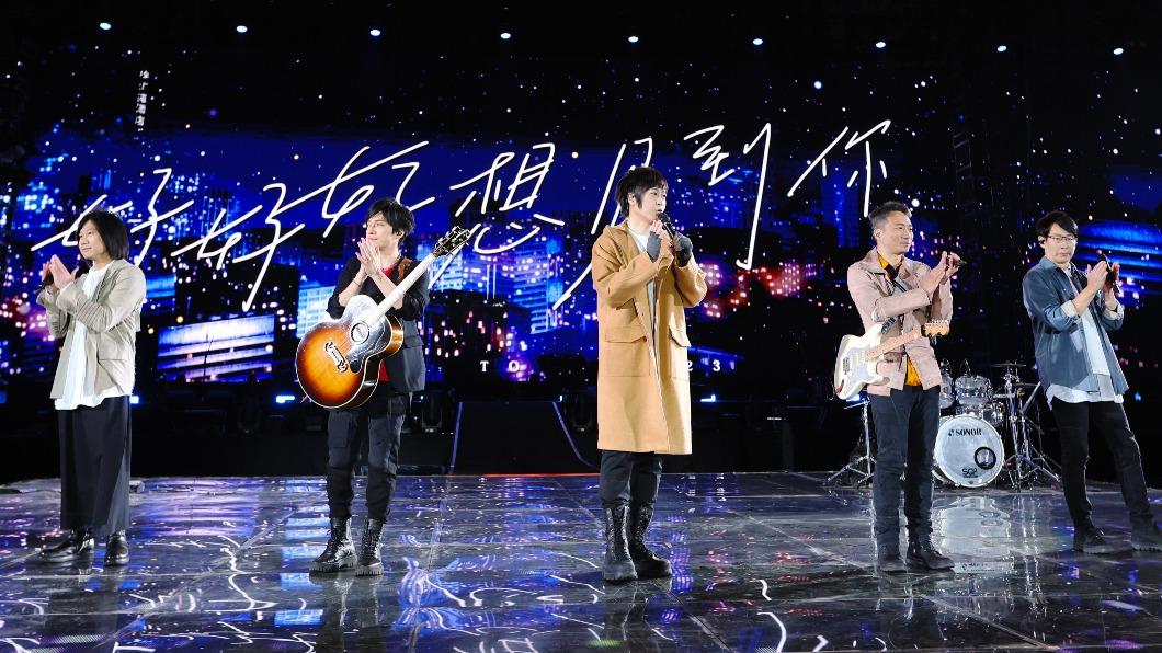 五月天將帶著「好好好想見到你」巡演在上海嗨唱8場次。(圖/相信音樂提供)