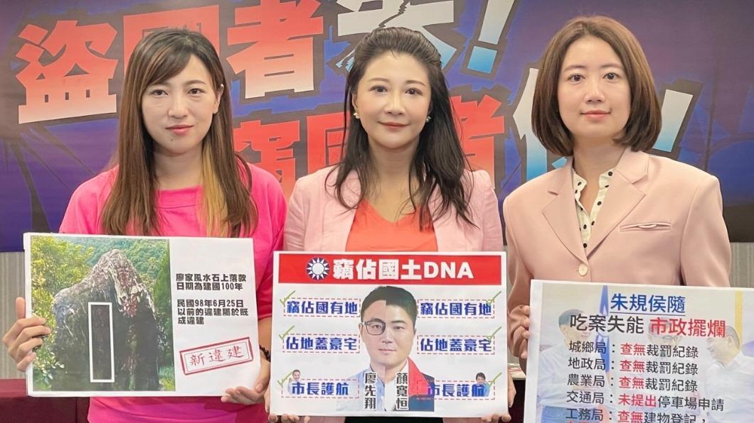 民進黨發言人林楚茵(圖中)。(圖/民進黨提供)