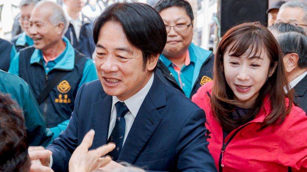 賴清德幫許淑華拉票。（圖／民進黨提供）