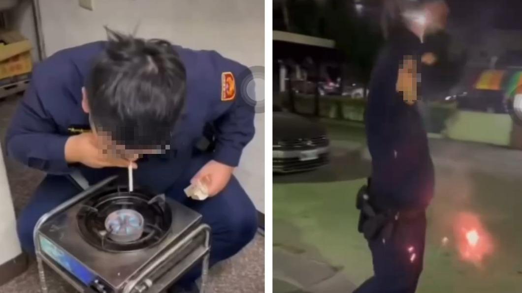 胯下夾仙女棒跳舞!彰化警疑離職前惡搞所長 高層怒懲罰