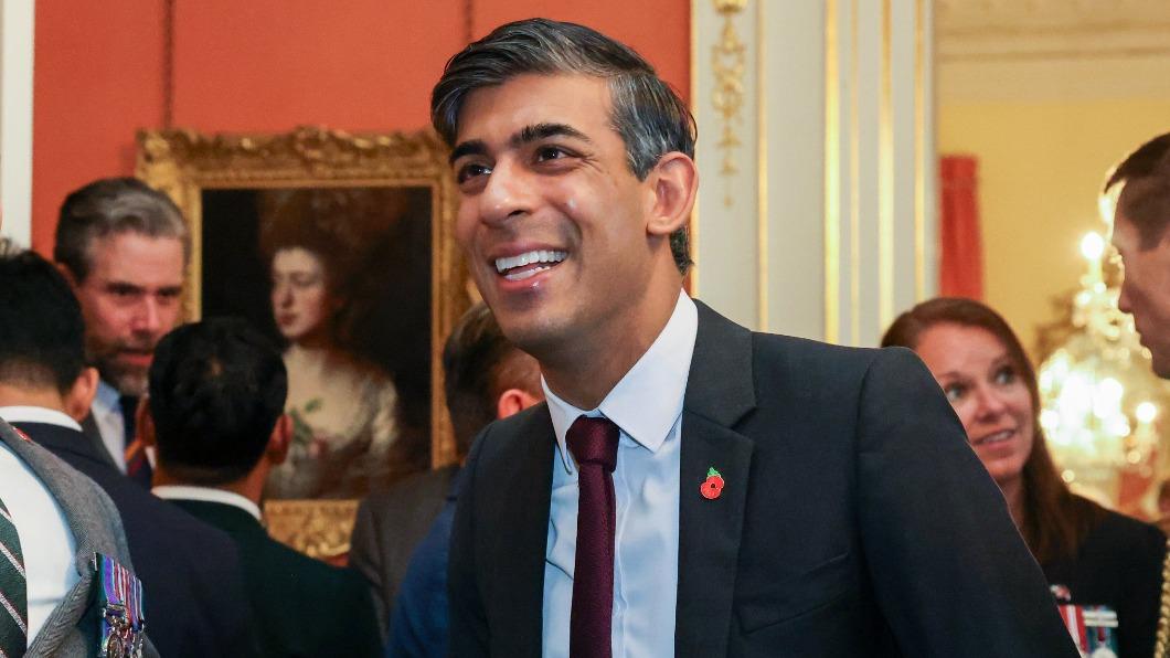 英國首相蘇納克曾公開表示「黃金時代已經結束」。(圖/翻攝自英國首相推特)
