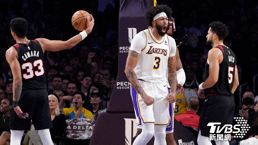NBA/戴維斯瘋狂表現比肩布萊恩 締造湖人睽違16年紀錄