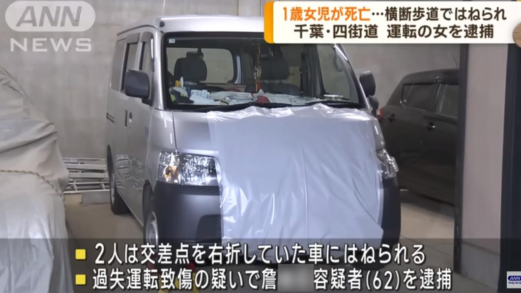 台灣6旬婦日本開車出事　千葉1歲女童過馬路被她右轉撞死