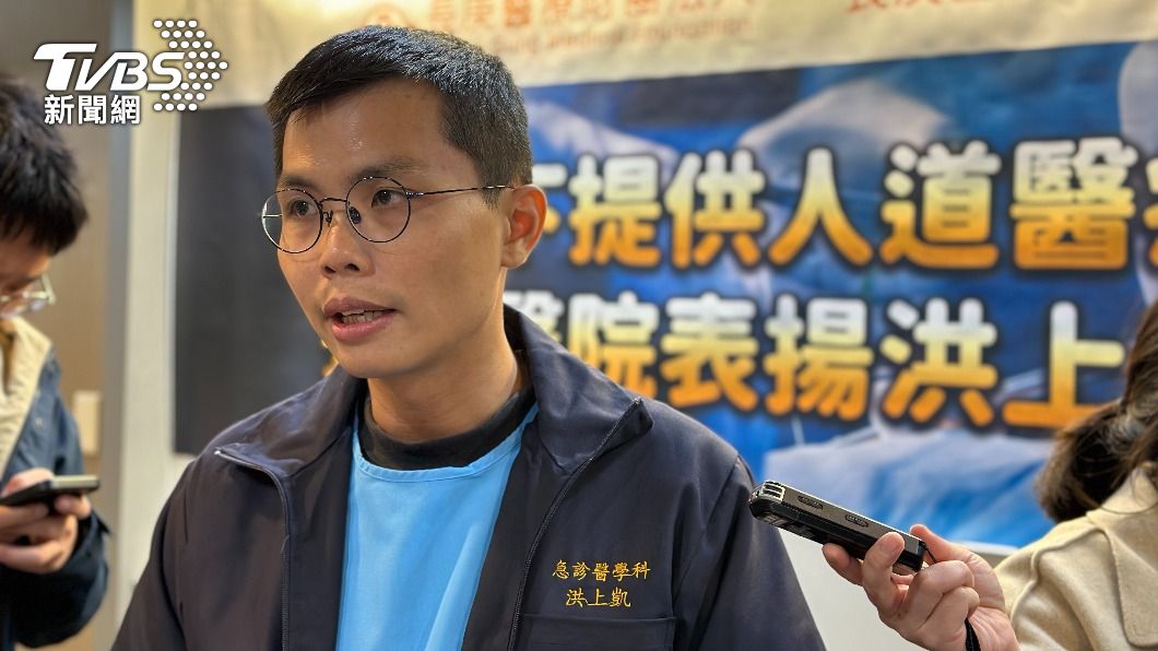 長庚急診醫衝加薩！砲彈僅離70公尺　難民母求他帶走嬰兒惹淚